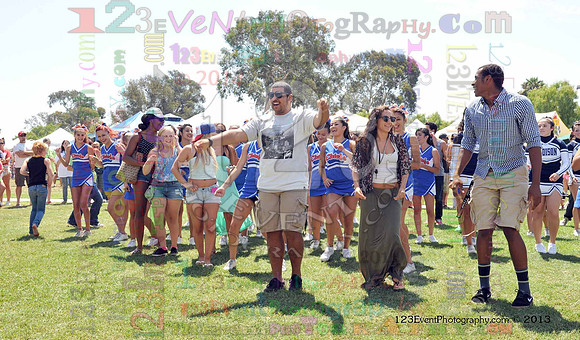 2013 Clairemont High Cheer Squad at Clairemont Family Day