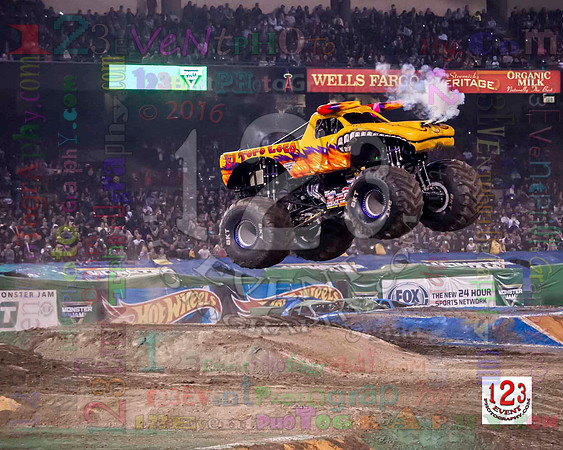 2016-02-13 MONSTER JAM® @ Angel Stadium Anaheim #3