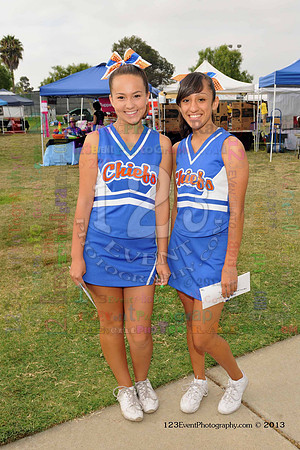 2013 Clairemont High Cheer Squad at Clairemont Family Day