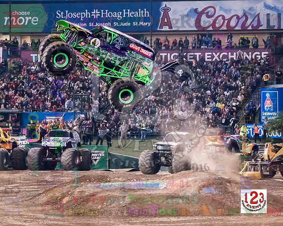 2016-02-13 MONSTER JAM® @ Angel Stadium Anaheim #3