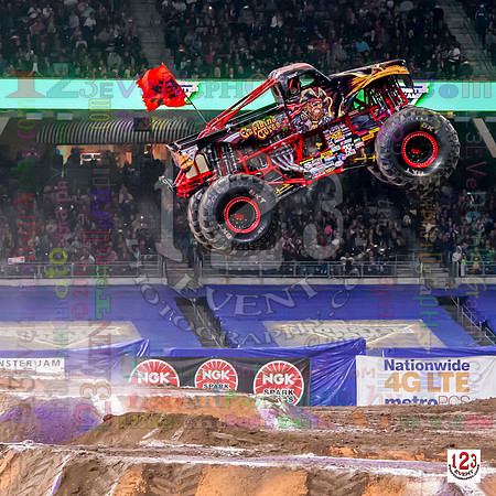2016-02-06 MONSTER JAM® @ PETCO PARK San Diego #2