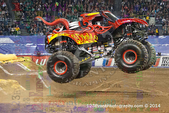 2014-01-18 MONSTER JAM® @ Qualcomm Stadium