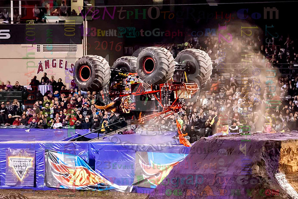 2016-01-30 MONSTER JAM® @ Angel Stadium Anaheim #2