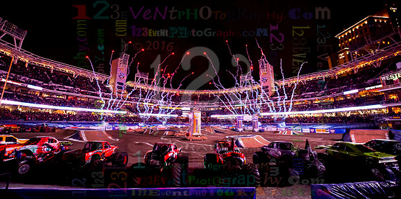 2016-01-23 MONSTER JAM® @ Petco Park San Diego #1