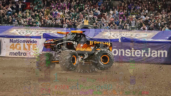 2016-01-30 MONSTER JAM® @ Angel Stadium Anaheim #2