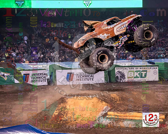 2016-02-13 MONSTER JAM® @ Angel Stadium Anaheim #3