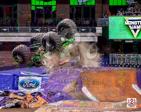 2016-02-06 MONSTER JAM® @ PETCO PARK San Diego #2