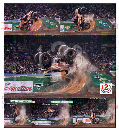 2016-02-13 MONSTER JAM® @ Angel Stadium Anaheim #3