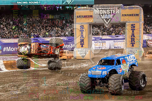 2016-01-30 MONSTER JAM® @ Angel Stadium Anaheim #2