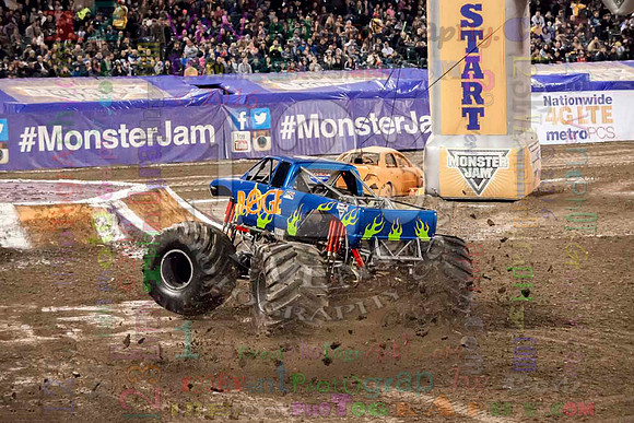 2016-01-30 MONSTER JAM® @ Angel Stadium Anaheim #2