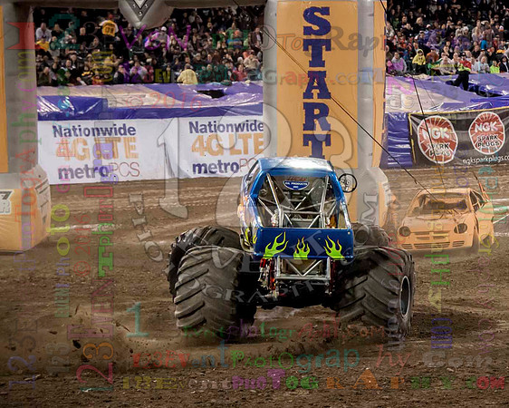 2016-01-30 MONSTER JAM® @ Angel Stadium Anaheim #2