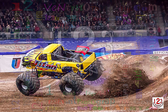2016-02-06 MONSTER JAM® @ PETCO PARK San Diego #2
