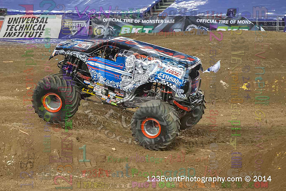 2014-01-18 MONSTER JAM® @ Qualcomm Stadium
