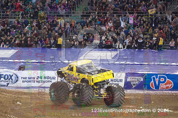 2014-01-18 MONSTER JAM® @ Qualcomm Stadium