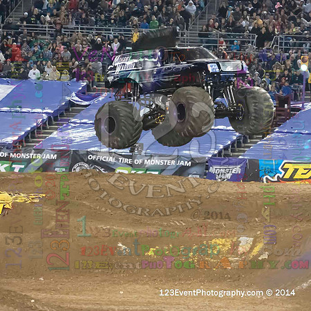 2014-01-18 MONSTER JAM® @ Qualcomm Stadium