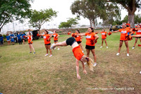 2014 Clairemont High Cheer Squad at Clairemont Family Day