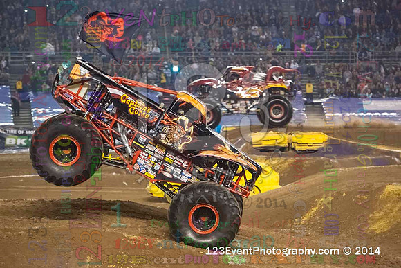 2014-01-18 MONSTER JAM® @ Qualcomm Stadium