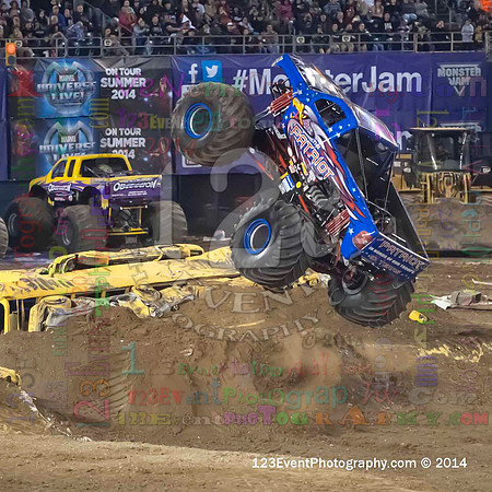 2014-01-18 MONSTER JAM® @ Qualcomm Stadium