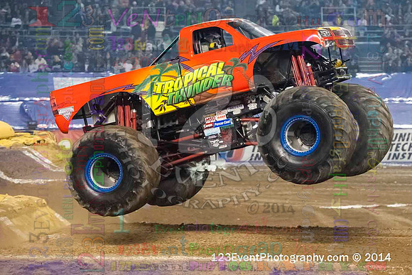 2014-01-18 MONSTER JAM® @ Qualcomm Stadium