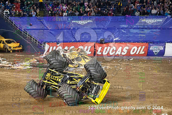 2014-01-18 MONSTER JAM® @ Qualcomm Stadium