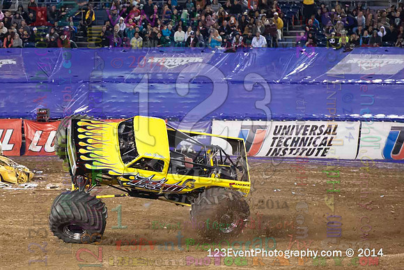2014-01-18 MONSTER JAM® @ Qualcomm Stadium