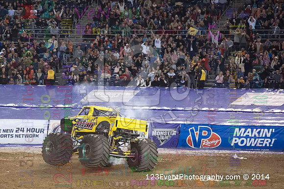 2014-01-18 MONSTER JAM® @ Qualcomm Stadium