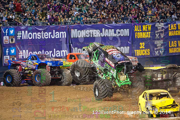 2014-01-18 MONSTER JAM® @ Qualcomm Stadium