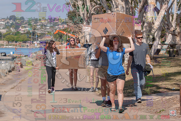 2016-17 HTHI 9th Grade Cardboard Boat