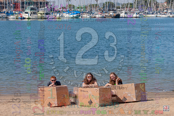 2016-17 HTHI 9th Grade Cardboard Boat