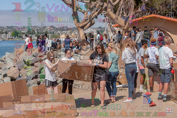 2016-17 HTHI 9th Grade Cardboard Boat