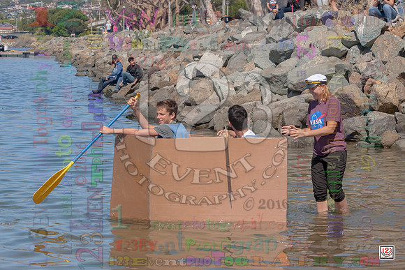 2016-17 HTHI 9th Grade Cardboard Boat