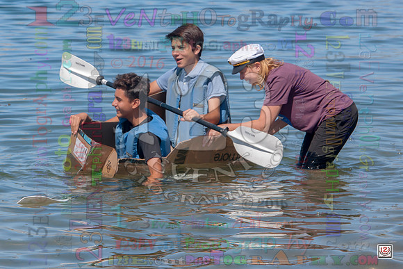 2016-17 HTHI 9th Grade Cardboard Boat