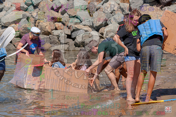 2016-17 HTHI 9th Grade Cardboard Boat