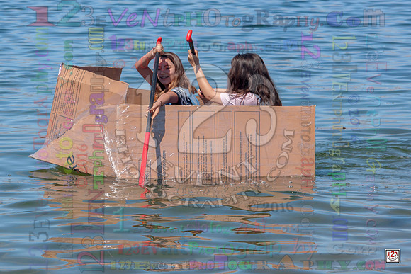 2016-17 HTHI 9th Grade Cardboard Boat