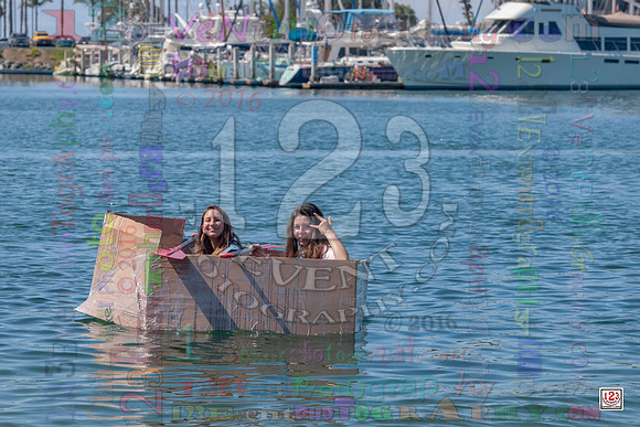 2016-17 HTHI 9th Grade Cardboard Boat