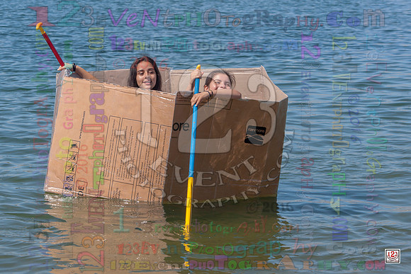 2016-17 HTHI 9th Grade Cardboard Boat