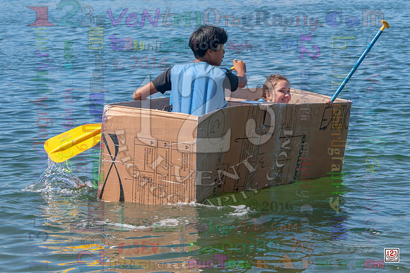 2016-17 HTHI 9th Grade Cardboard Boat