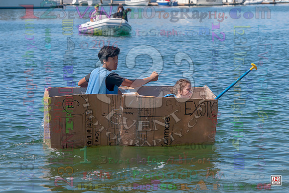 2016-17 HTHI 9th Grade Cardboard Boat
