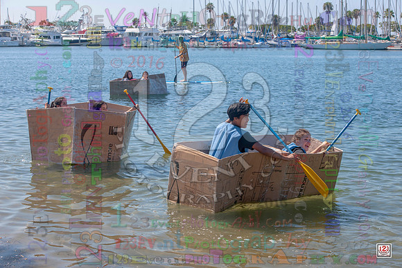 2016-17 HTHI 9th Grade Cardboard Boat