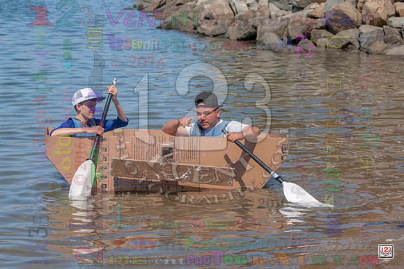 2016-17 HTHI 9th Grade Cardboard Boat