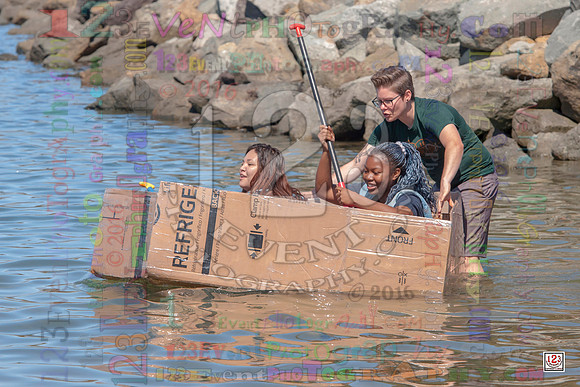 2016-17 HTHI 9th Grade Cardboard Boat