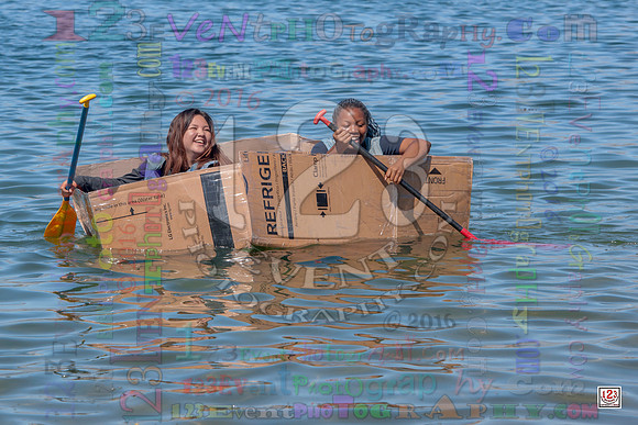 2016-17 HTHI 9th Grade Cardboard Boat