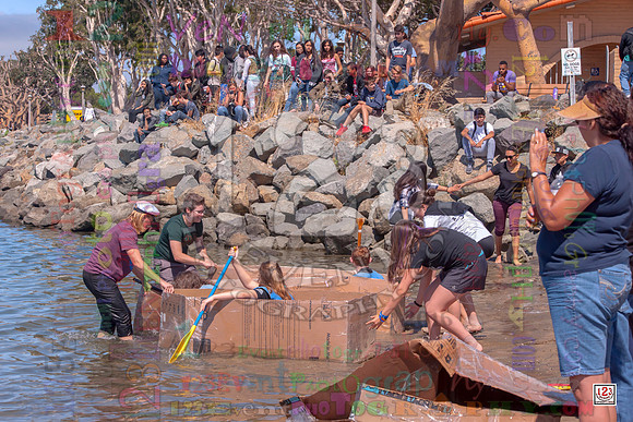 2016-17 HTHI 9th Grade Cardboard Boat