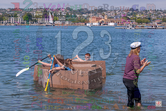 2016-17 HTHI 9th Grade Cardboard Boat