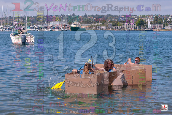 2016-17 HTHI 9th Grade Cardboard Boat