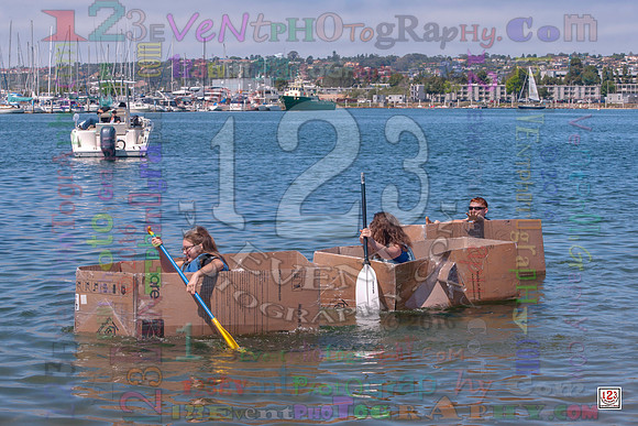 2016-17 HTHI 9th Grade Cardboard Boat