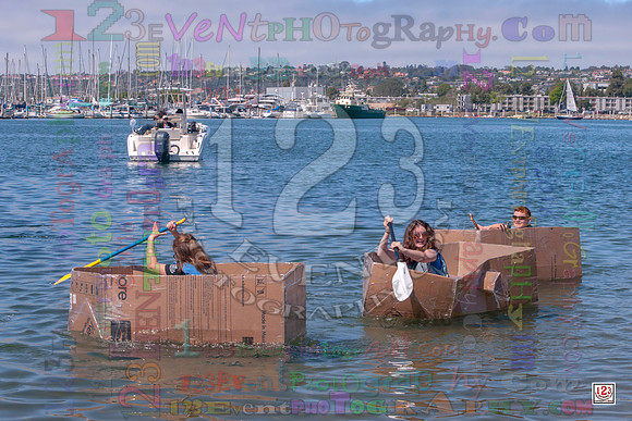 2016-17 HTHI 9th Grade Cardboard Boat