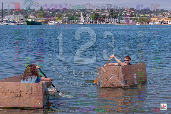 2016-17 HTHI 9th Grade Cardboard Boat