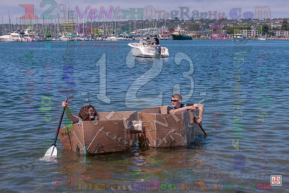 2016-17 HTHI 9th Grade Cardboard Boat