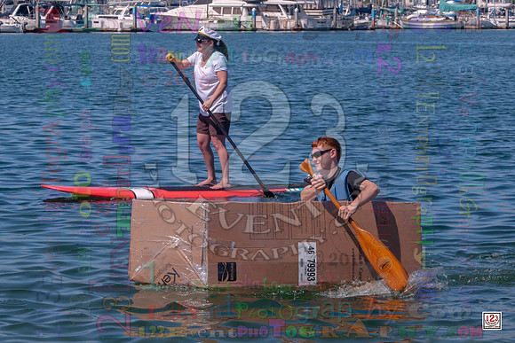 2016-17 HTHI 9th Grade Cardboard Boat